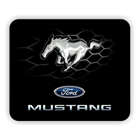 Ford Mustang Logo (C) Mouse Pad 9.25" X 7.75"