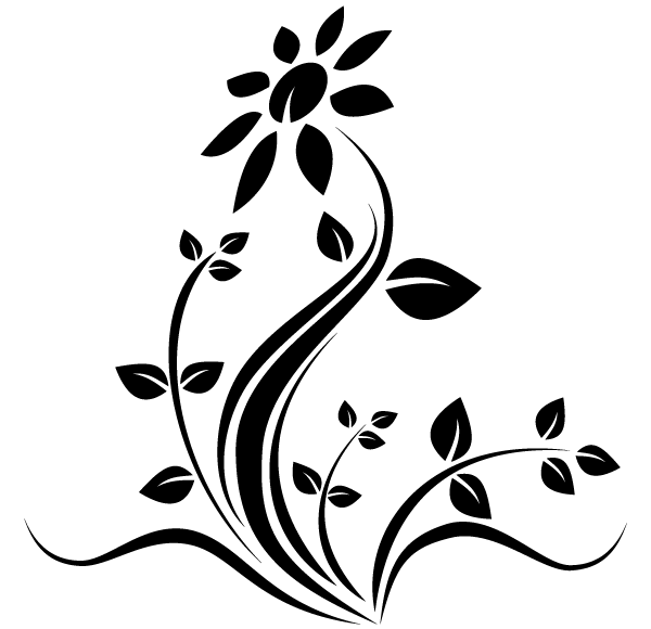 Vector Flower Tattoo Design | Free Vector Graphics Download | Free ...