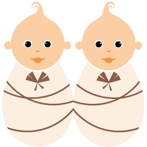 Twin Baby Clip Art - ClipArt Best