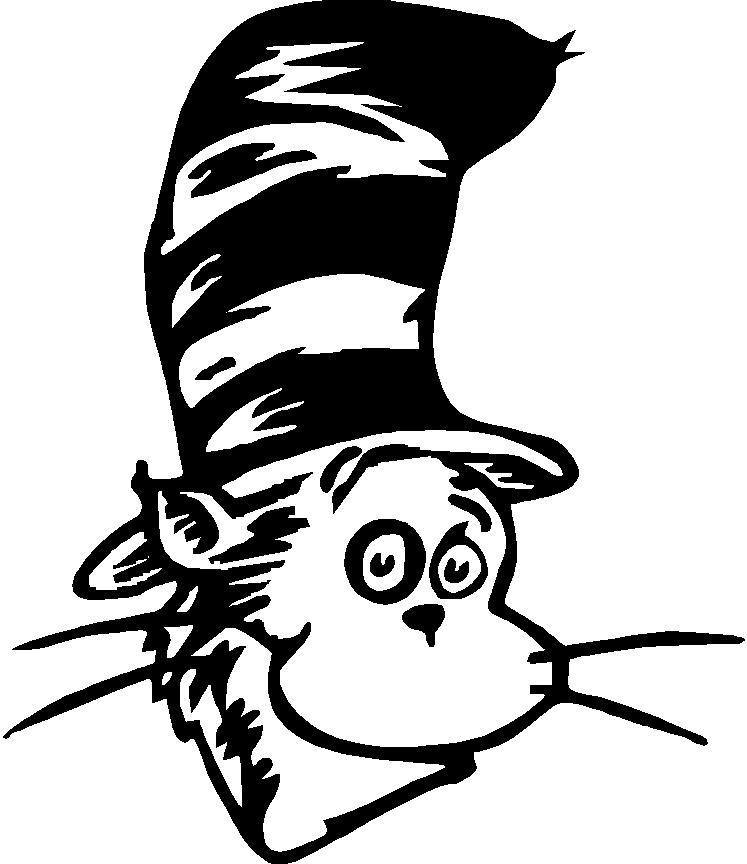 dr seuss clip art free black and white - photo #5