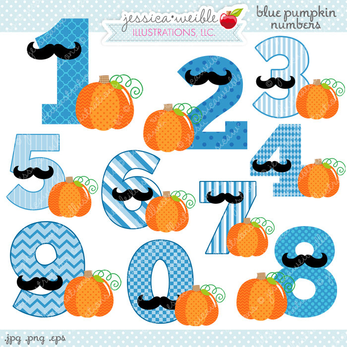 halloween numbers clipart - photo #2