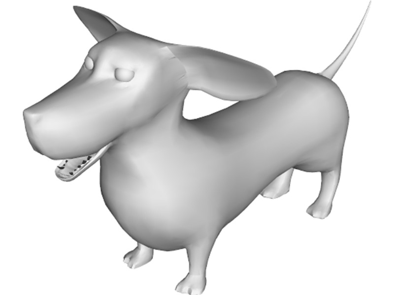 Dachshund 3D Model Download | 3D CAD Browser