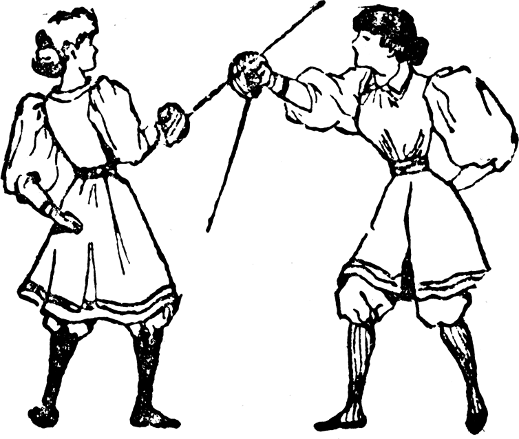 Women's Fencing: Keep the Body Youthful - Miss Mary's Victorian ...