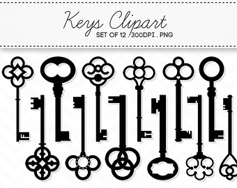 Popular items for keys clipart on Etsy
