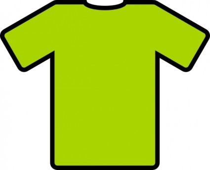 Green T Shirt clip art Vector clip art - Free vector for free ...