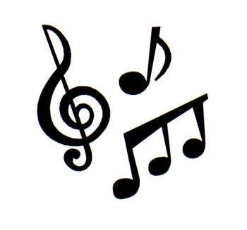 Music Notes Clipart Black And White - ClipArt Best