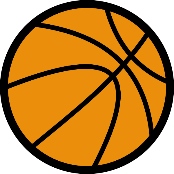 Basketball Outline - ClipArt Best