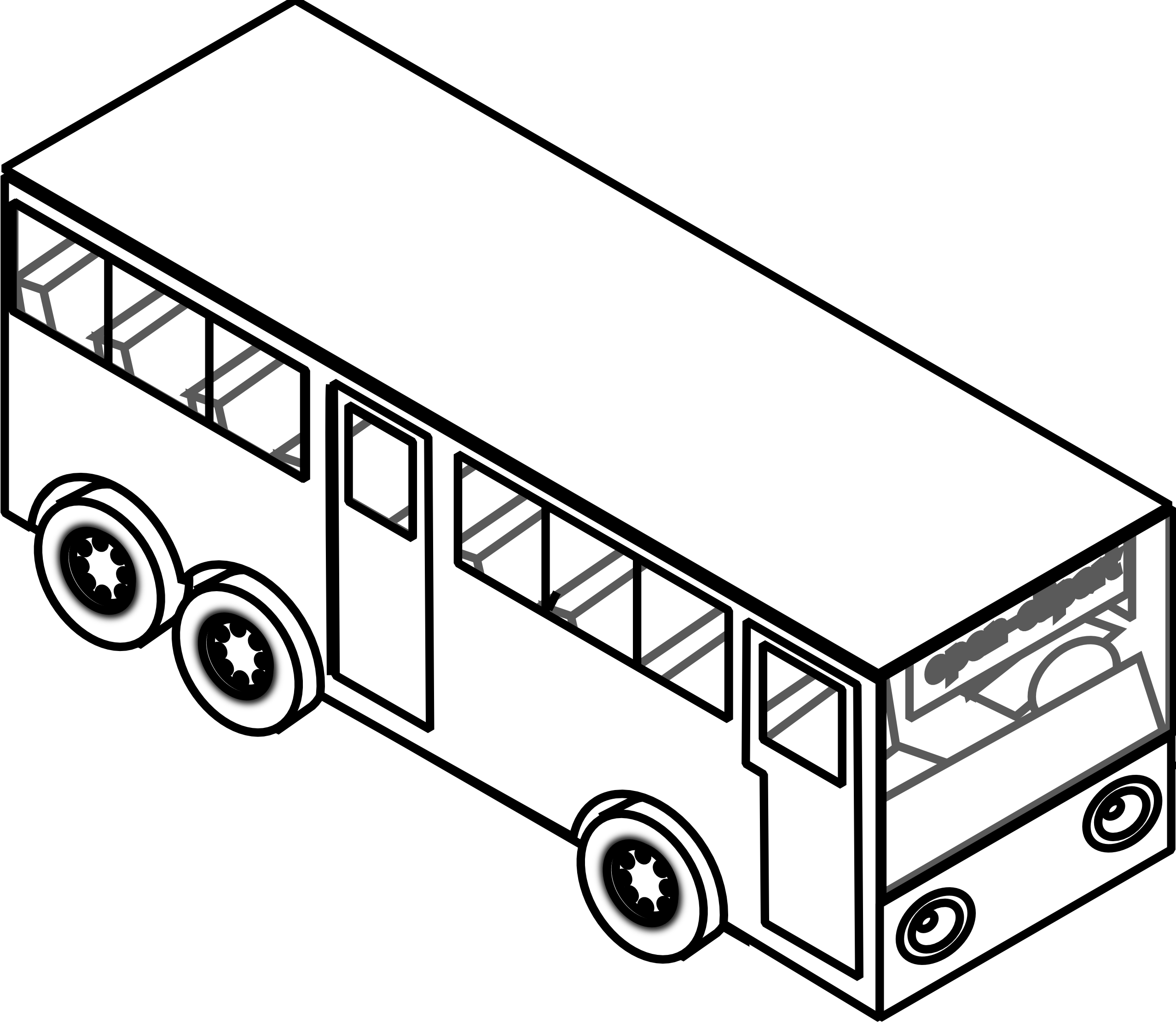 Bus Clipart Black And White Background 1 HD Wallpapers | aduphoto.