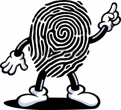 thumbprint : Fingerprint Guy | Clipart Panda - Free Clipart Images