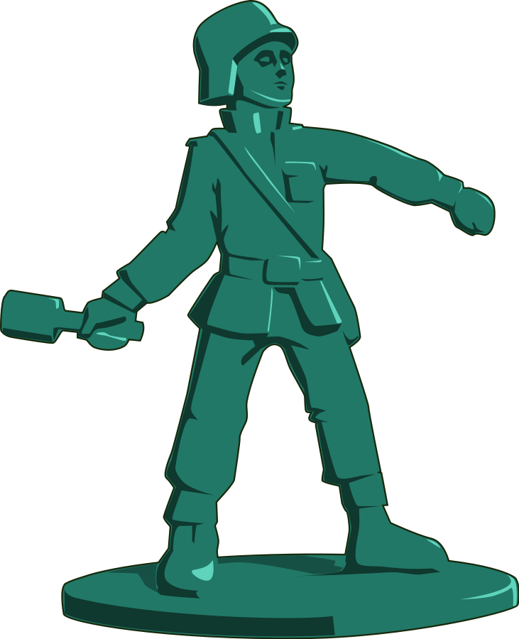 Toy soldier SVG Vector file, vector clip art svg file