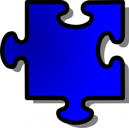 Jigsaw Pieces clip art Vector clip art - Free vector for free download