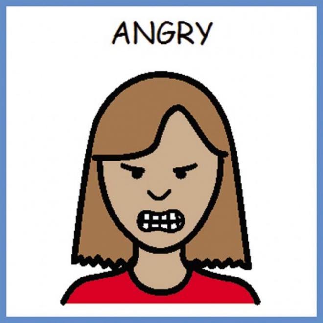 Pix For > Angry Faces Cartoon