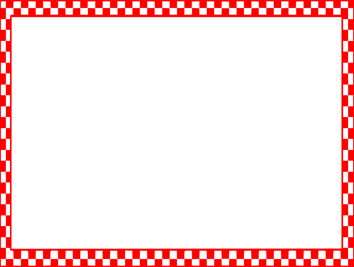 Red and White Checkered Border Vector: AI and EPS Downloads