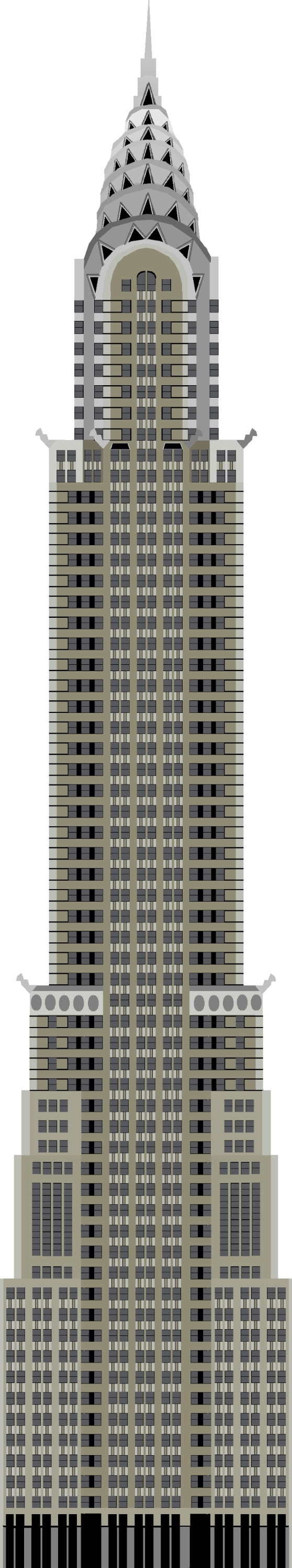 Pix For > Chrysler Building Vector