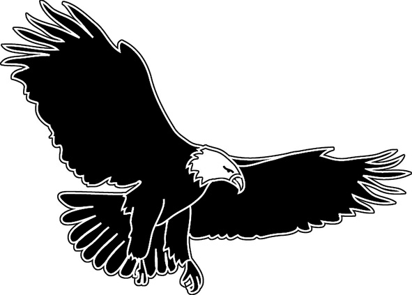 soaring eagle clip art free - photo #27