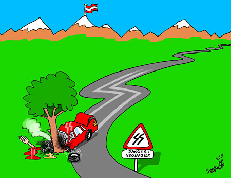 Car Crash: Cartoon Car Crash Into Tree