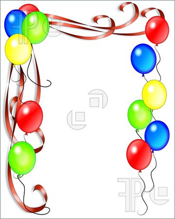 Birthday Party Clip Art Borders | Clipart Panda - Free Clipart Images
