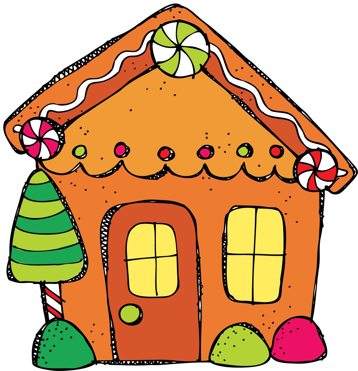 Gingerbread House Clip Art Images & Pictures - Becuo