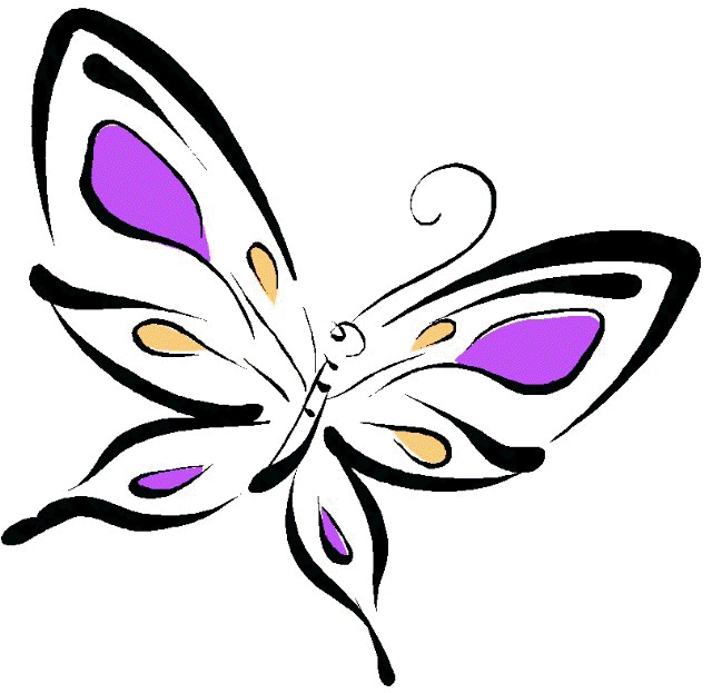Purple Butterfly Clipart | Clipart Panda - Free Clipart Images