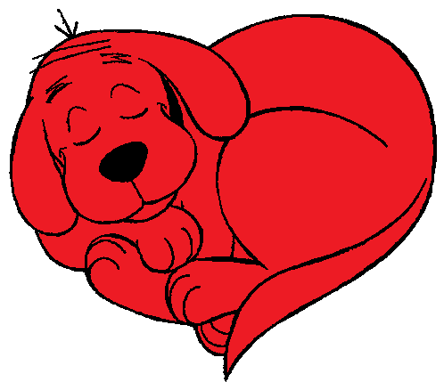 Clifford the Big Red Dog Clipart - Cartoon Characters Images ...
