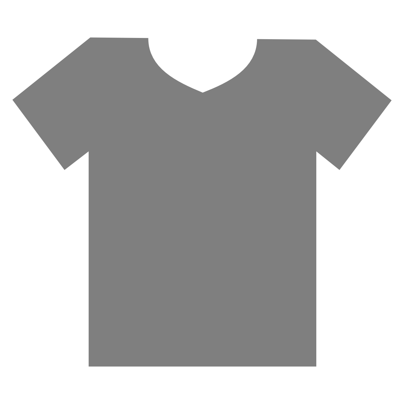clip art of a t shirt outline - photo #6
