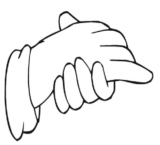 2014 printable coloring pages of hands showing trust - Coloring Point