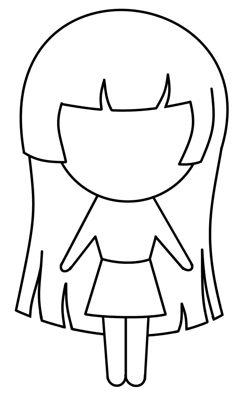 Cartoon Drawings Of Girls Cliparts co