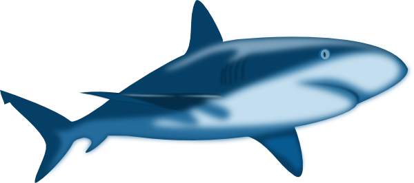 Great White Shark clip art - vector clip art online, royalty free ...