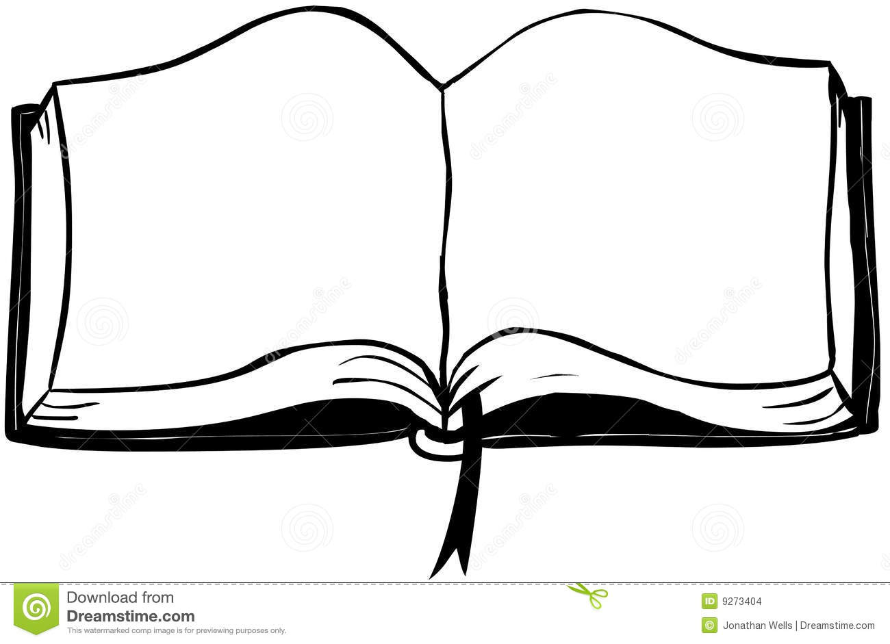 Open Book Clipart Black And White | Clipart Panda - Free Clipart ...