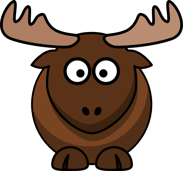Moose clip art - vector clip art online, royalty free & public domain