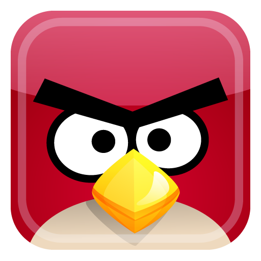 Red Angry Bird Tile Icon, PNG ClipArt Image | IconBug.com