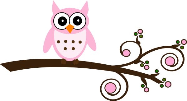 clip art pink owls by tracyanndigitalart - photo #24