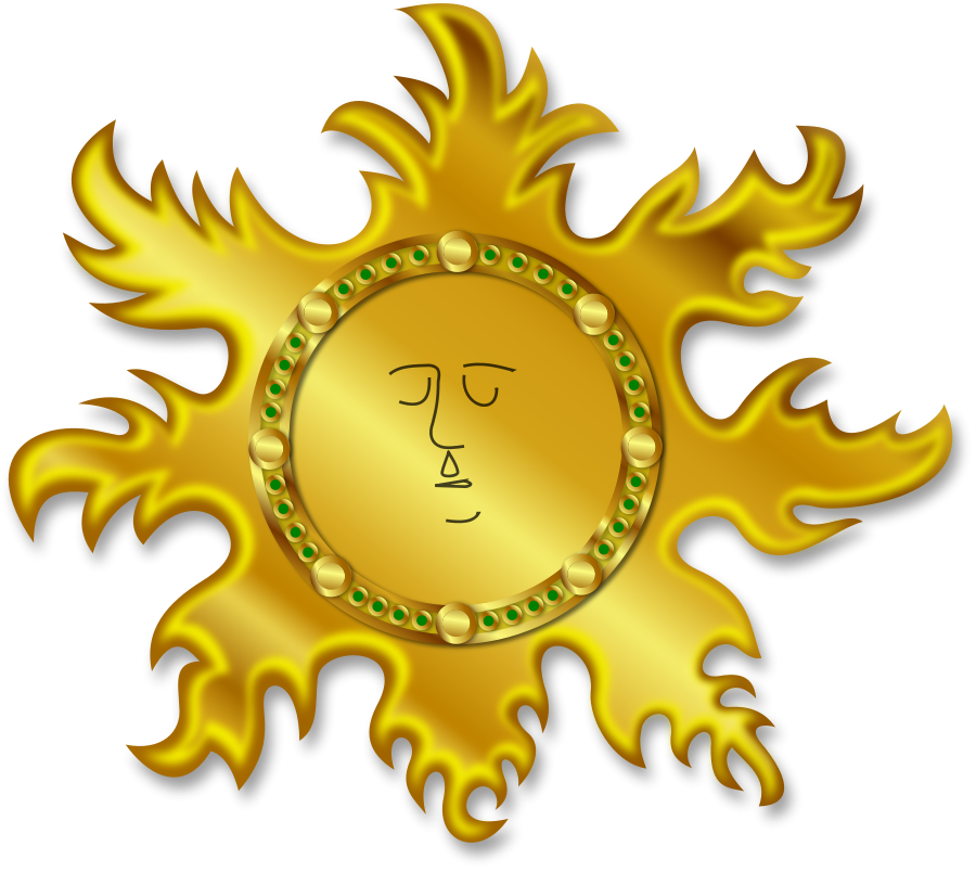 Cool Happy Sun Clipart, vector clip art online, royalty free ...