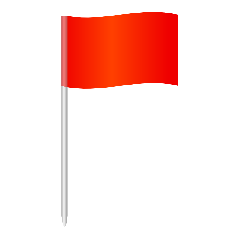 Clipart - Corner flag in Football