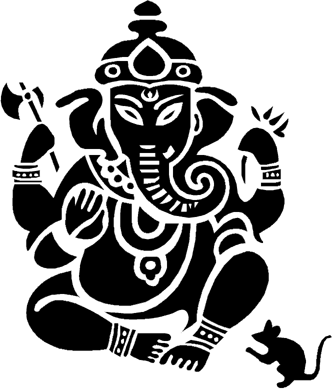 Outline Images Of Lord Ganesha
