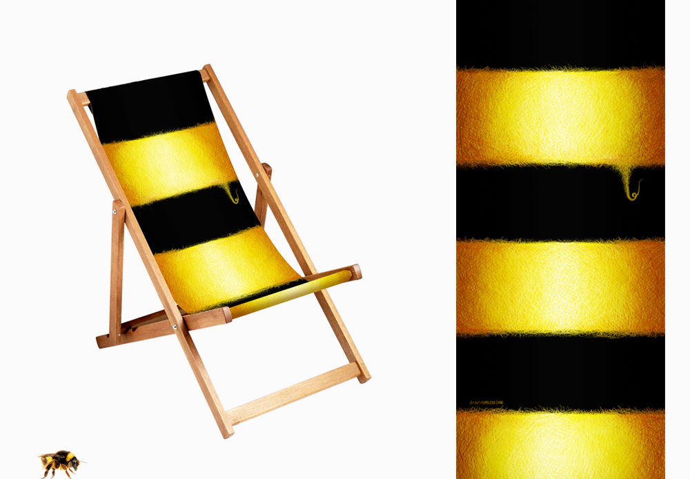 Bumble Bee Deckchair - christiano neves