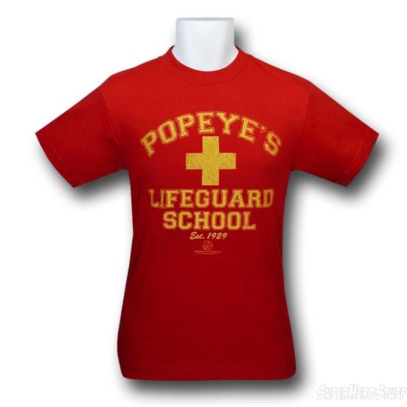 Popeye T-shirt Lifeguard School