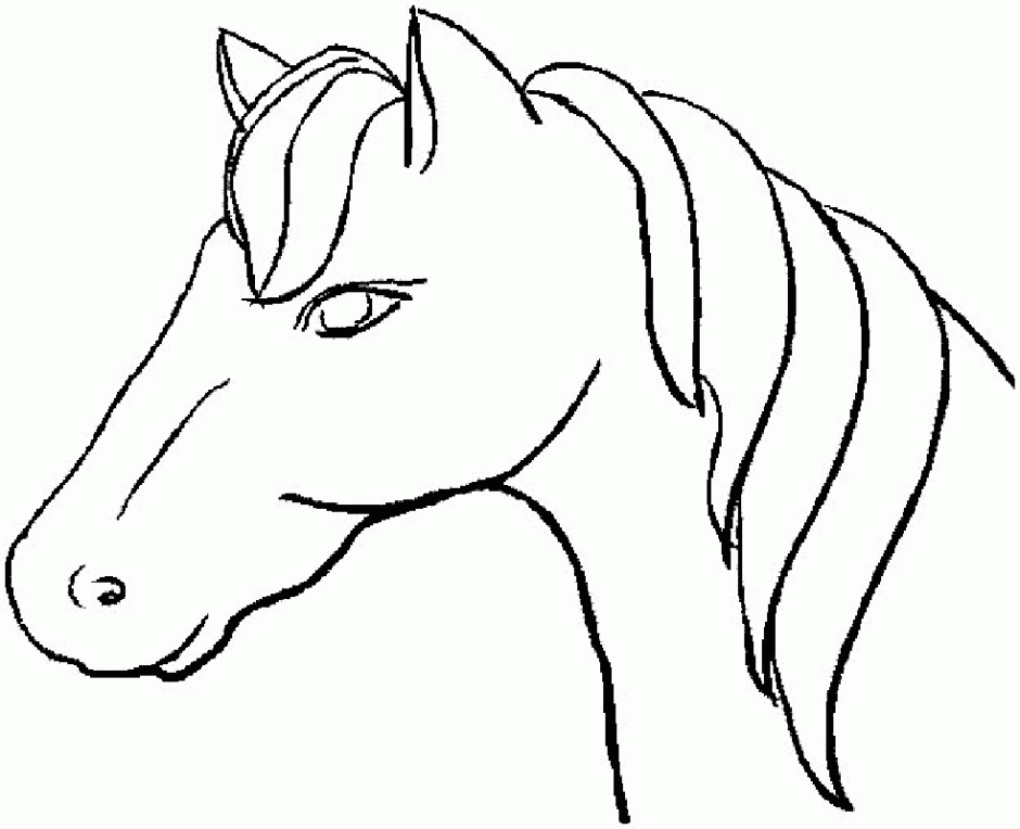 clip art horse outline - photo #8
