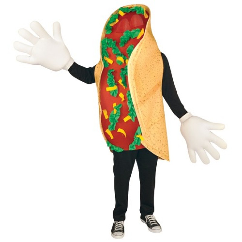 Taco Waver Mascot Costume - Adult Costumes | Costume Holiday House