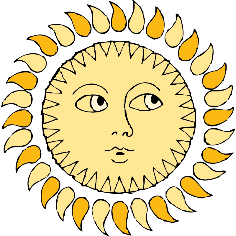 Clipart - sun