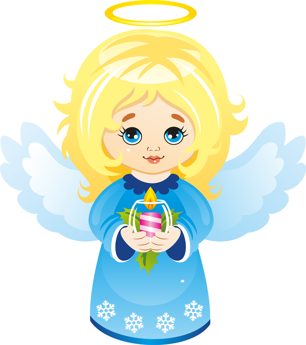 Images For > Christmas Angel Clip Art