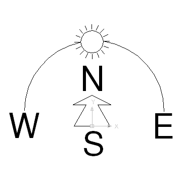 North Arrow 12 - Sun block in symbols north arrows Autocad free ...