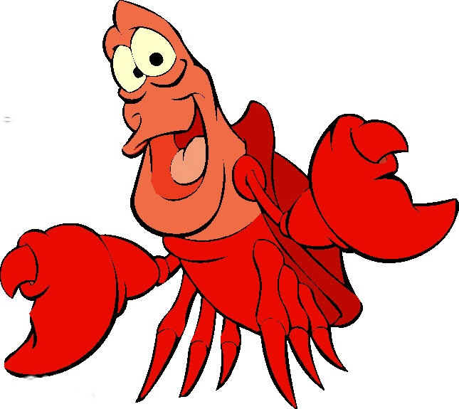 Cartoon Lobster/Crab costume for hire.(Sebastian)