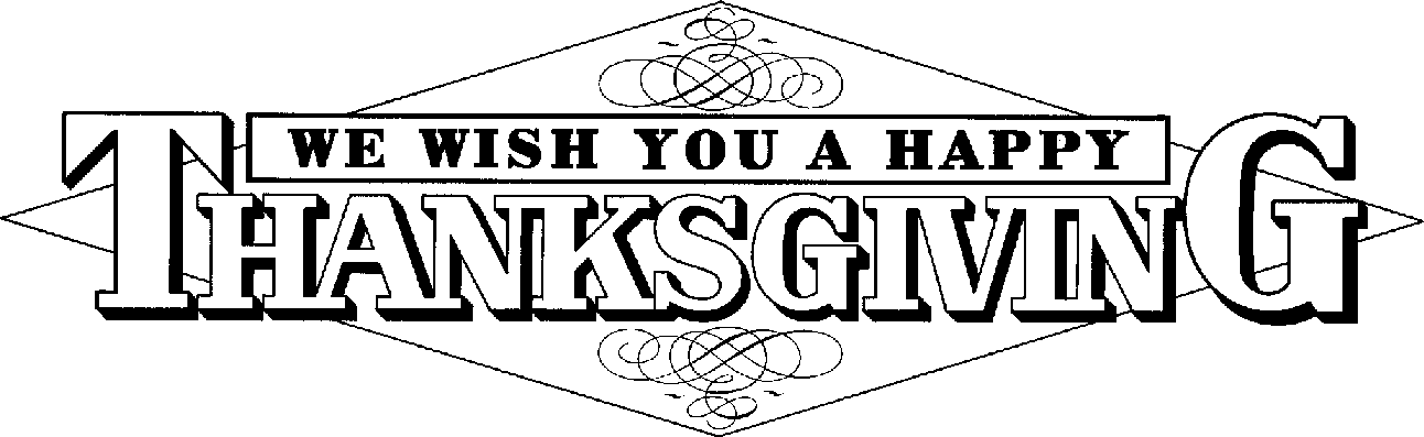 Happy-thanksgiving-clip-art_black-and-white - Dhoomwallpaper.com