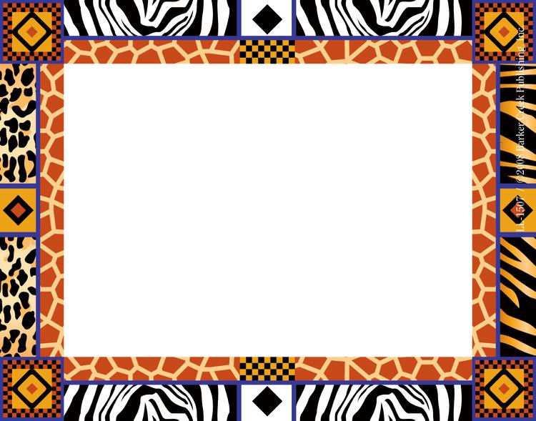 Pix For > African Page Border