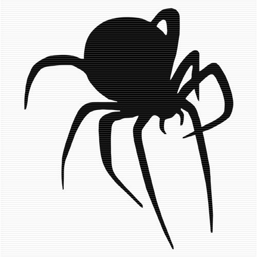 Cartoon Spider Clip Art SILHOUETTES & BLACK/WHITES Pinterest