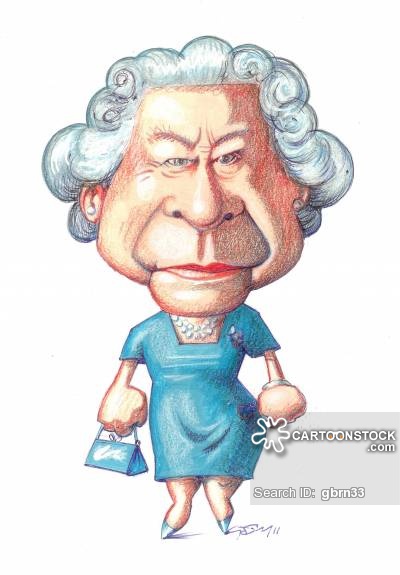 Queen Elizabeth Cartoons and Comics - funny pictures from CartoonStock