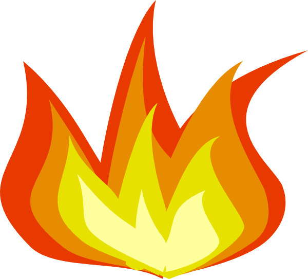 Flames clip art - vector clip art online, royalty free & public domain