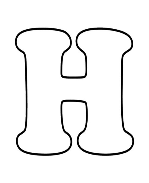 The Letter H Is Coloring Pages - Activity Coloring Pages : Kids ...