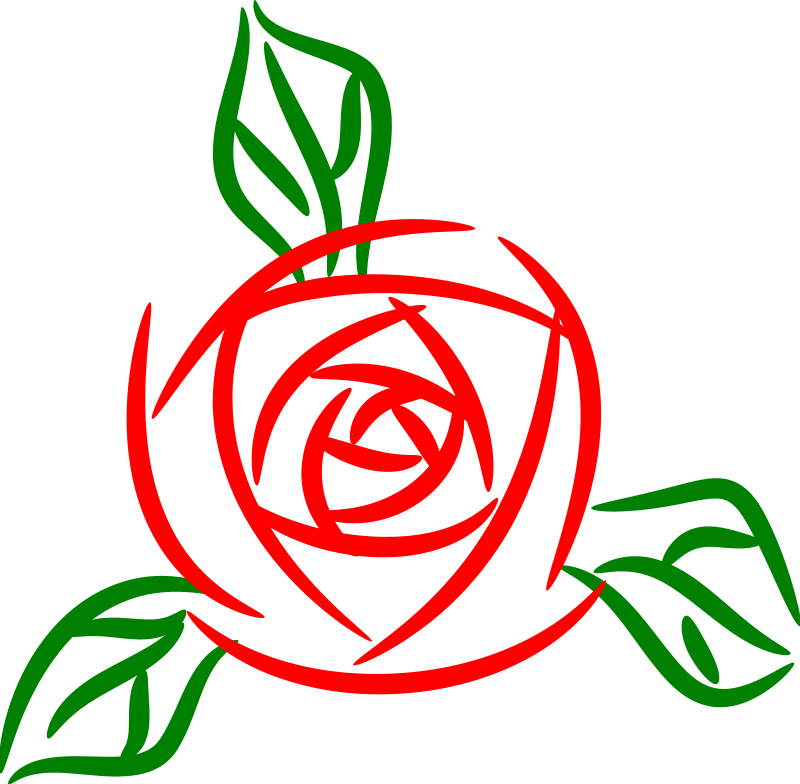 Wild Rose Branch Clip Art Download
